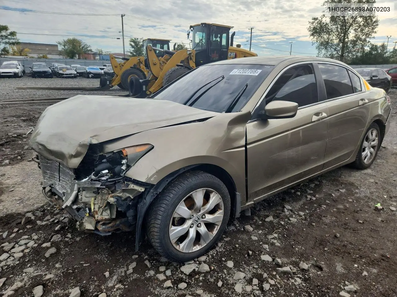HONDA ACCORD 2008, VIN 1HGCP26898A070203