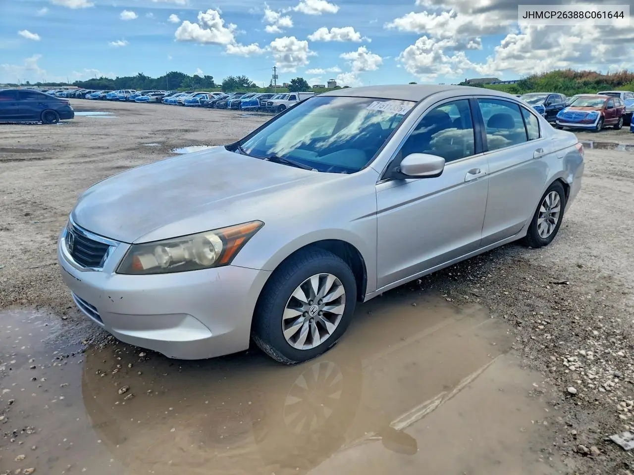 HONDA ACCORD 2008, VIN JHMCP26388C061644