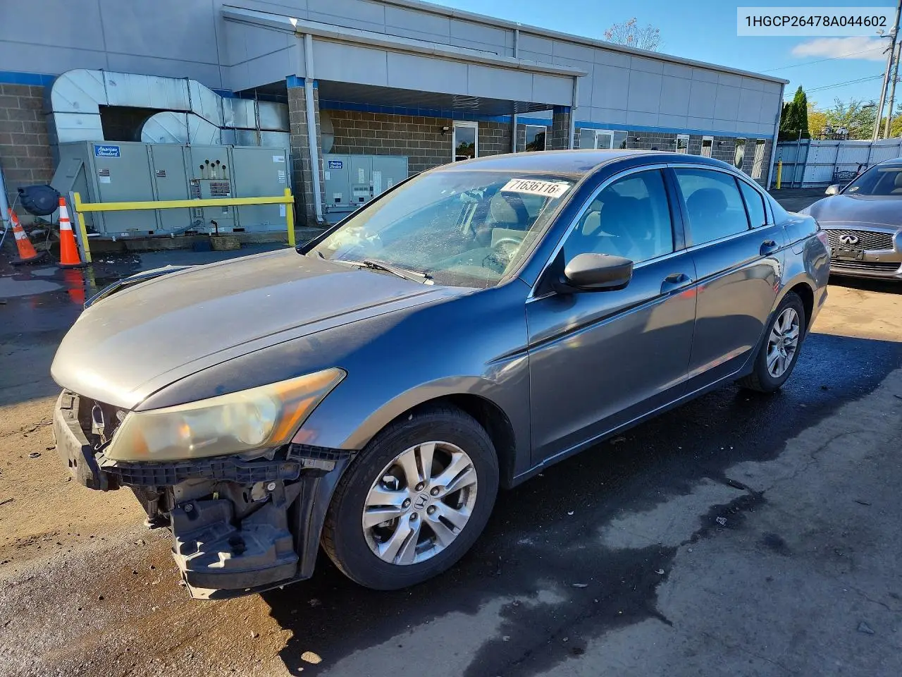HONDA ACCORD 2008, VIN 1HGCP26478A044602