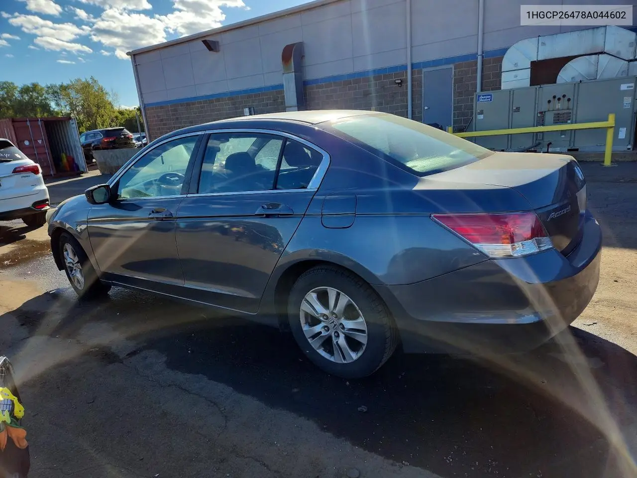 2008 HONDA ACCORD VIN 1HGCP26478A044602 — фото 2