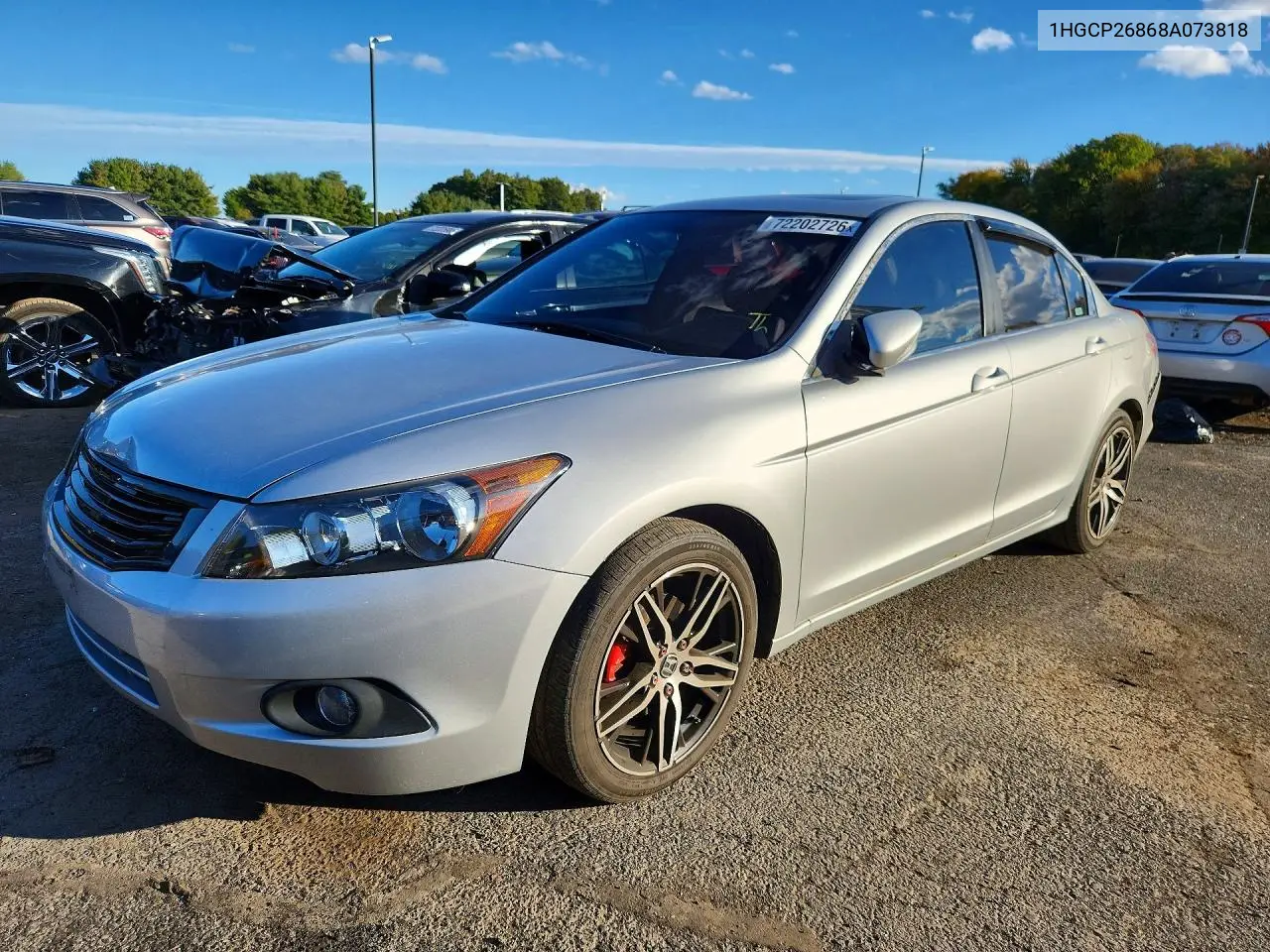 HONDA ACCORD 2008, VIN 1HGCP26868A073818