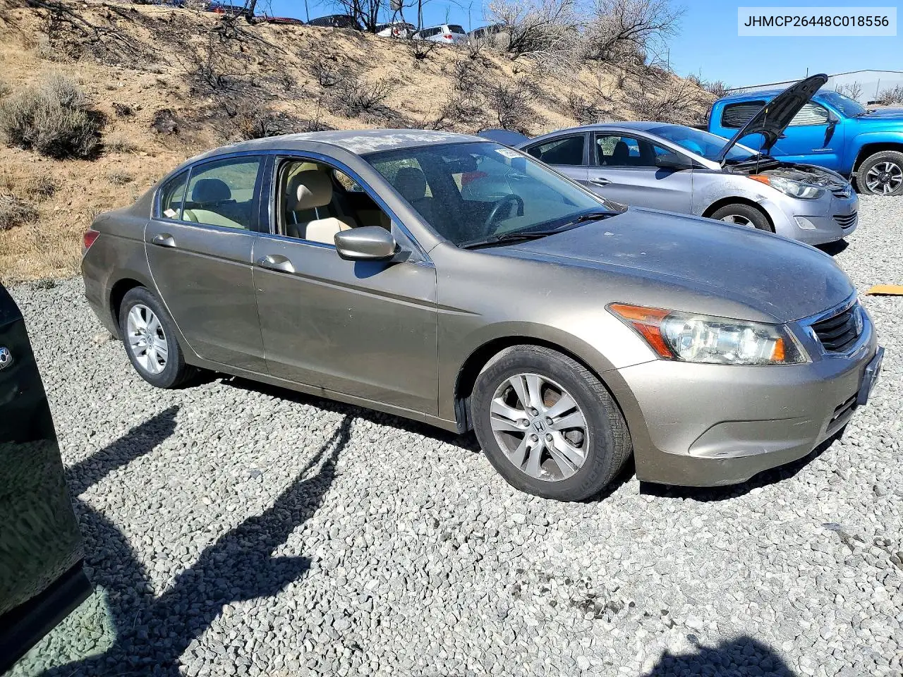 2008 HONDA ACCORD VIN JHMCP26448C018556 — фото 4