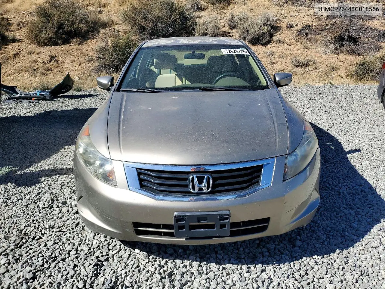 2008 HONDA ACCORD VIN JHMCP26448C018556 — фото 5