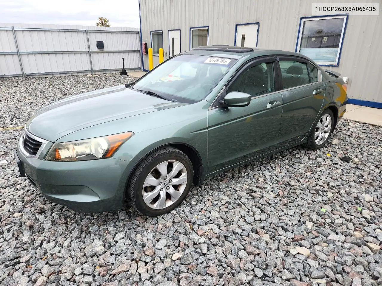 HONDA ACCORD 2008, VIN 1HGCP268X8A066435