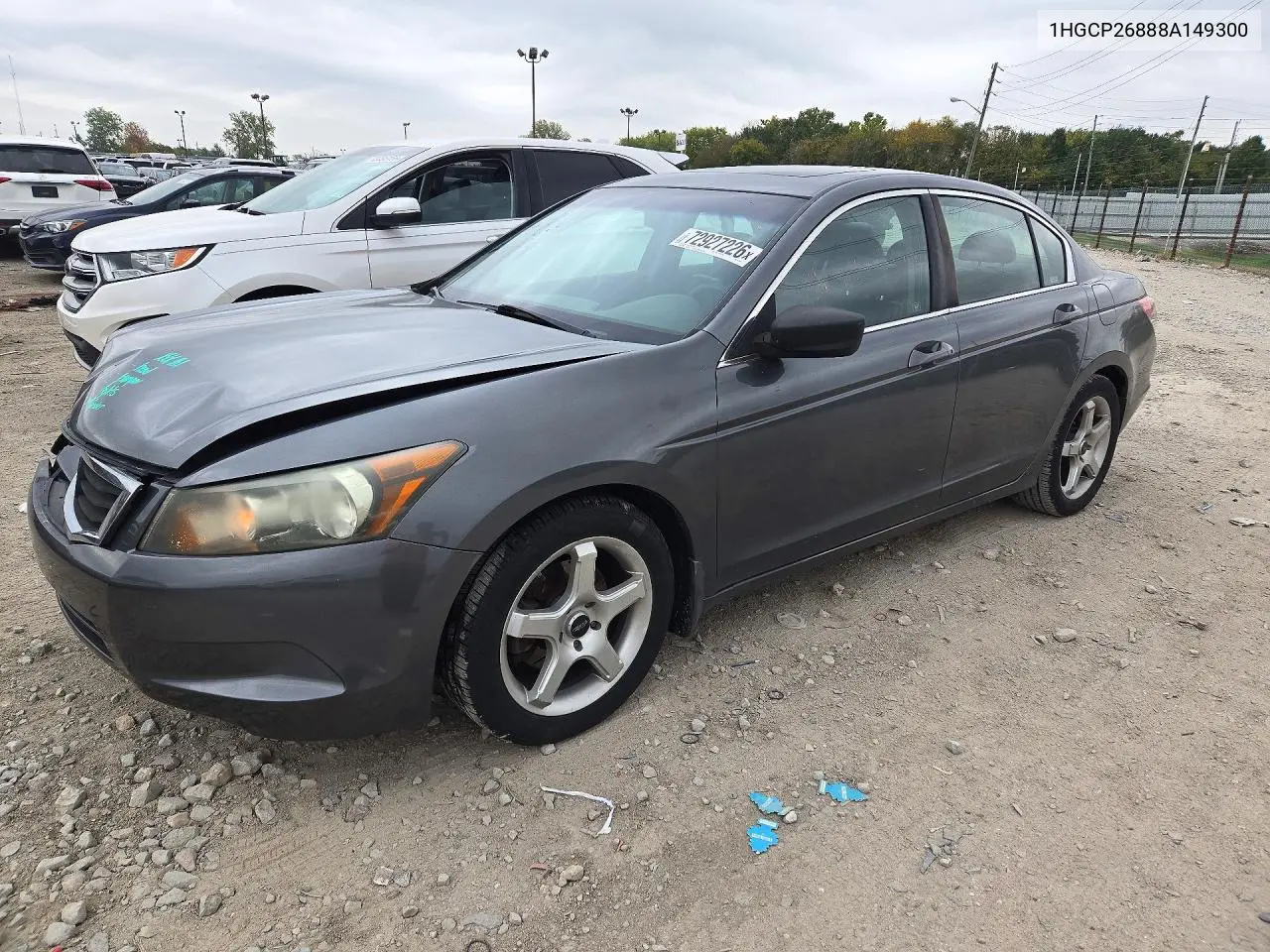 HONDA ACCORD 2008, VIN 1HGCP26888A149300