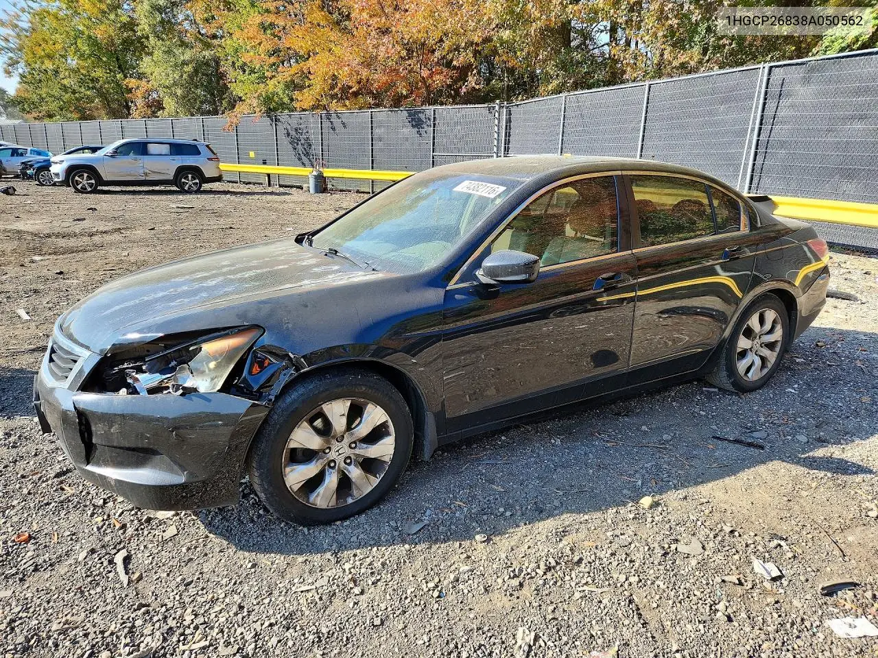 HONDA ACCORD 2008, VIN 1HGCP26838A050562