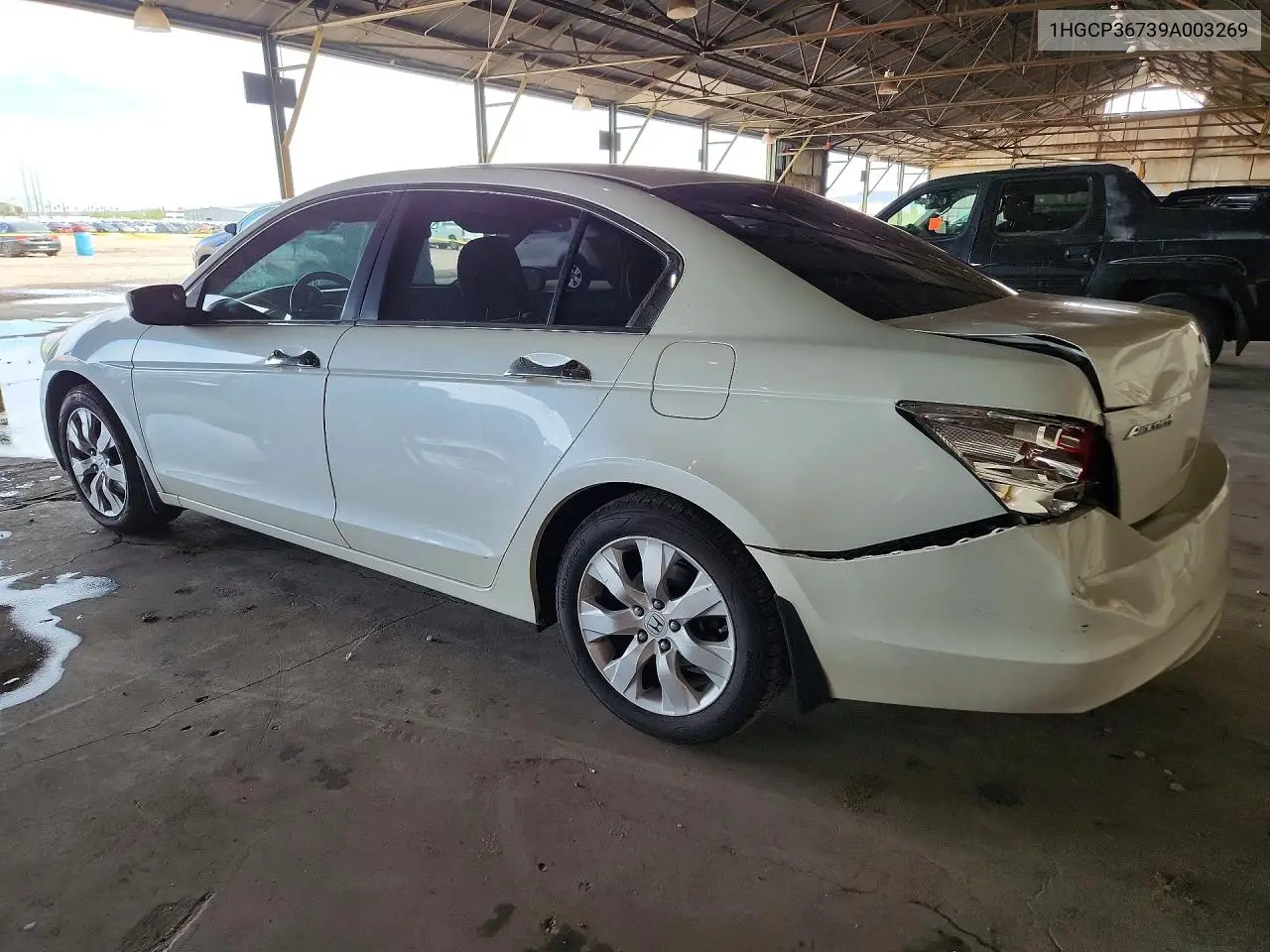 2009 HONDA ACCORD VIN 1HGCP36739A003269 — фото 2