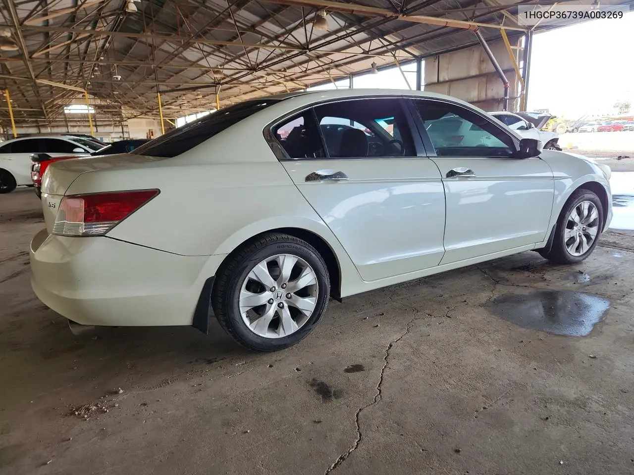 2009 HONDA ACCORD VIN 1HGCP36739A003269 — фото 3