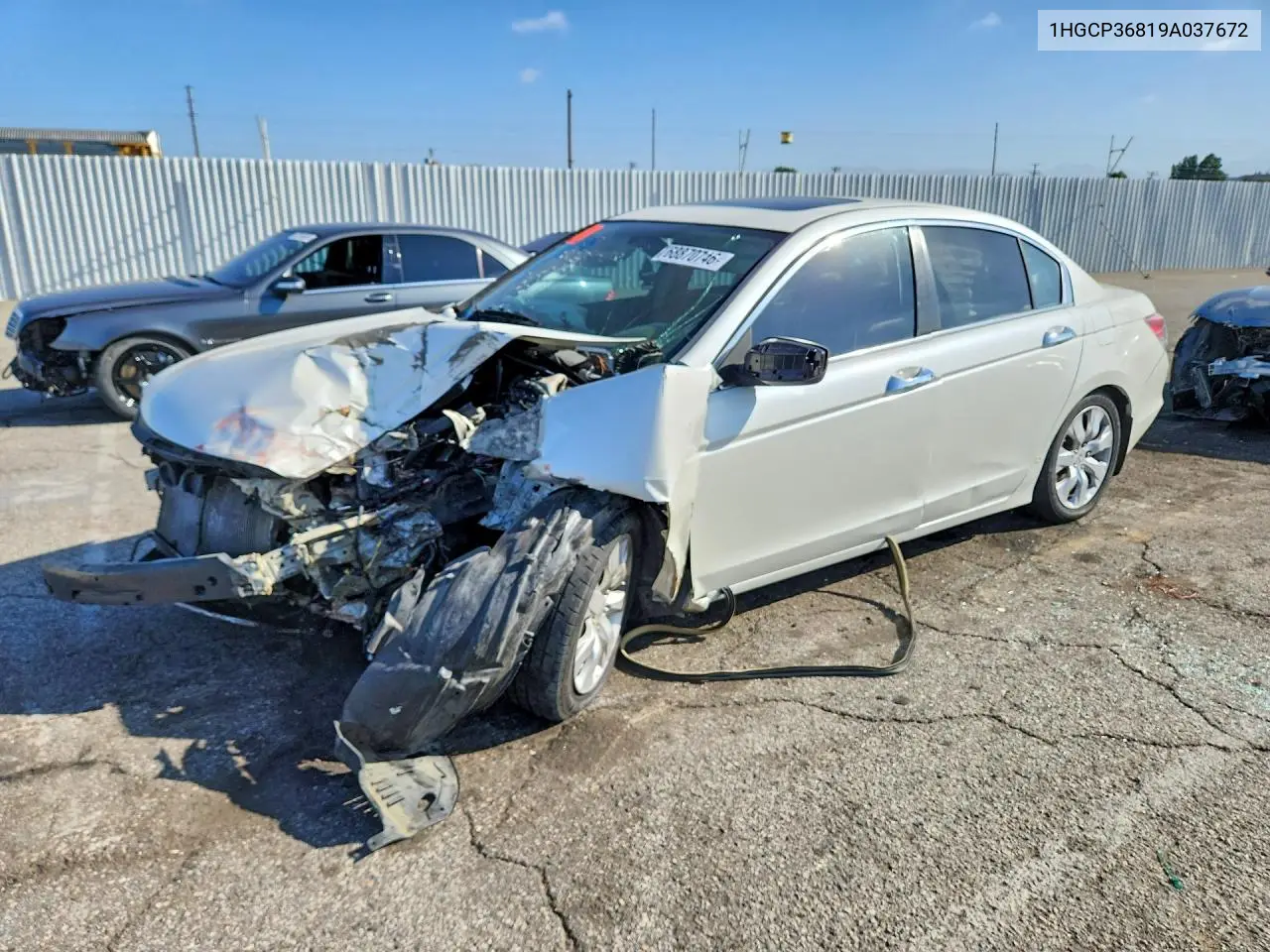 HONDA ACCORD 2009, VIN 1HGCP36819A037672