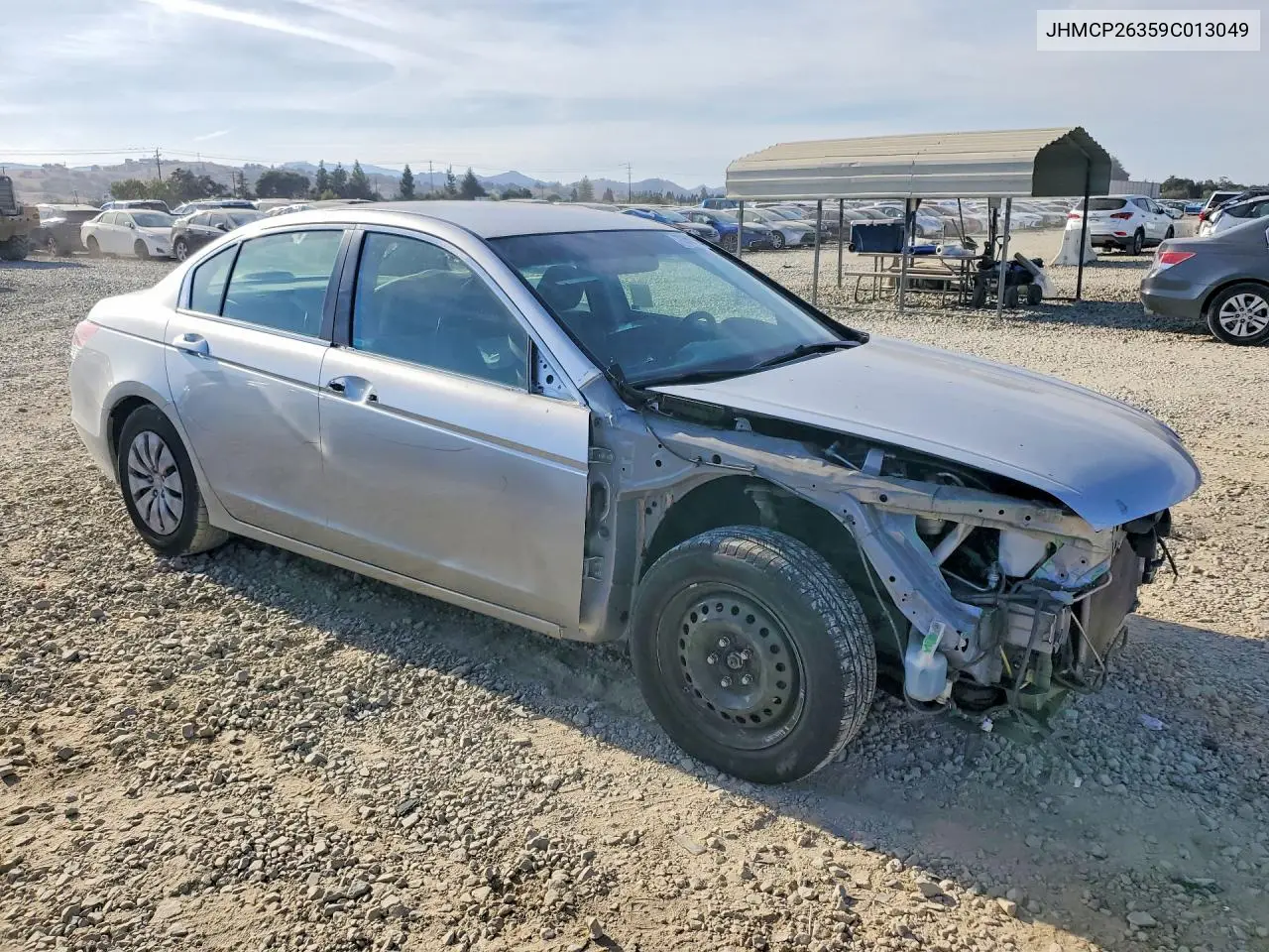 2009 HONDA ACCORD VIN JHMCP26359C013049 — фото 4