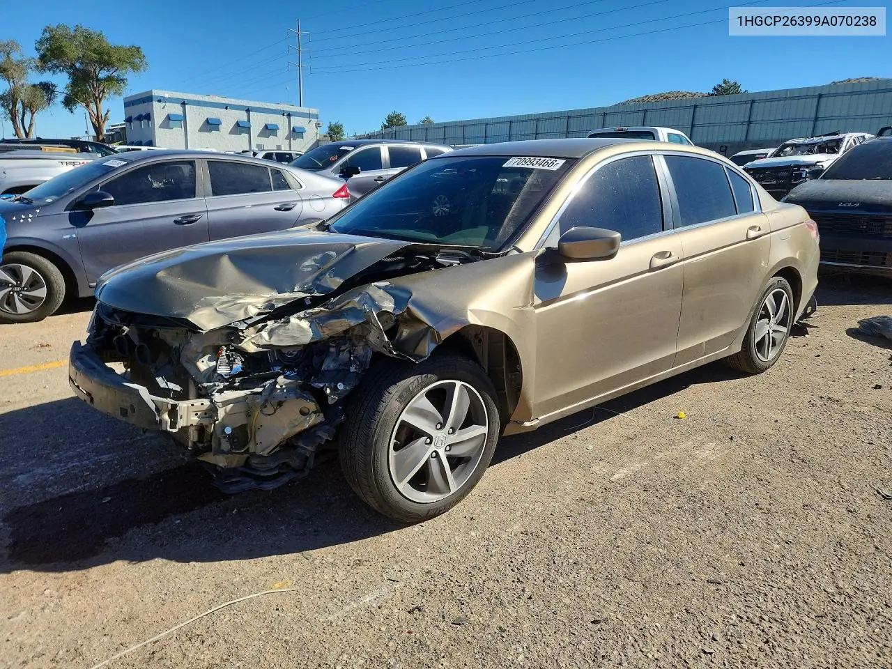 HONDA ACCORD 2009, VIN 1HGCP26399A070238