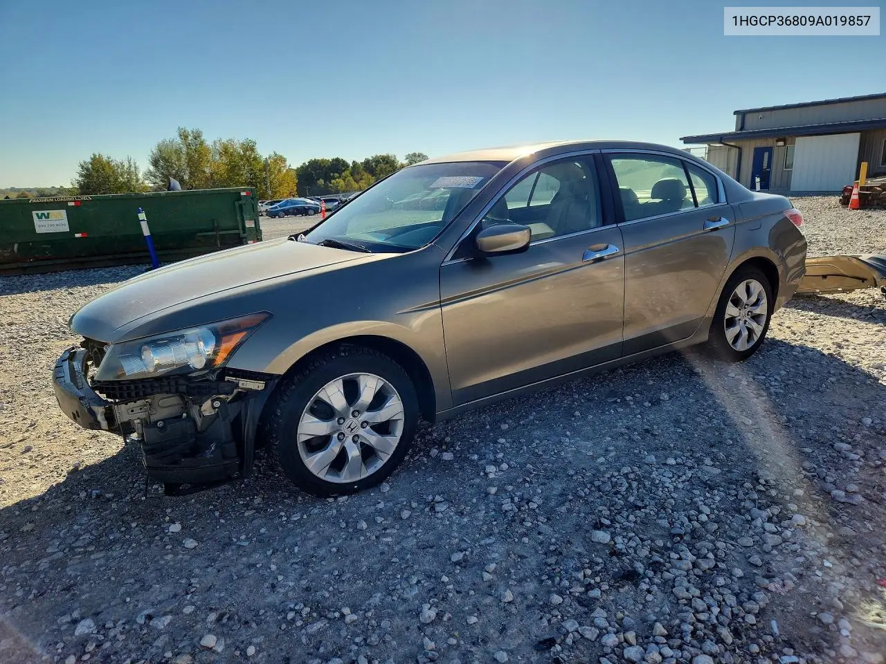 HONDA ACCORD 2009, VIN 1HGCP36809A019857