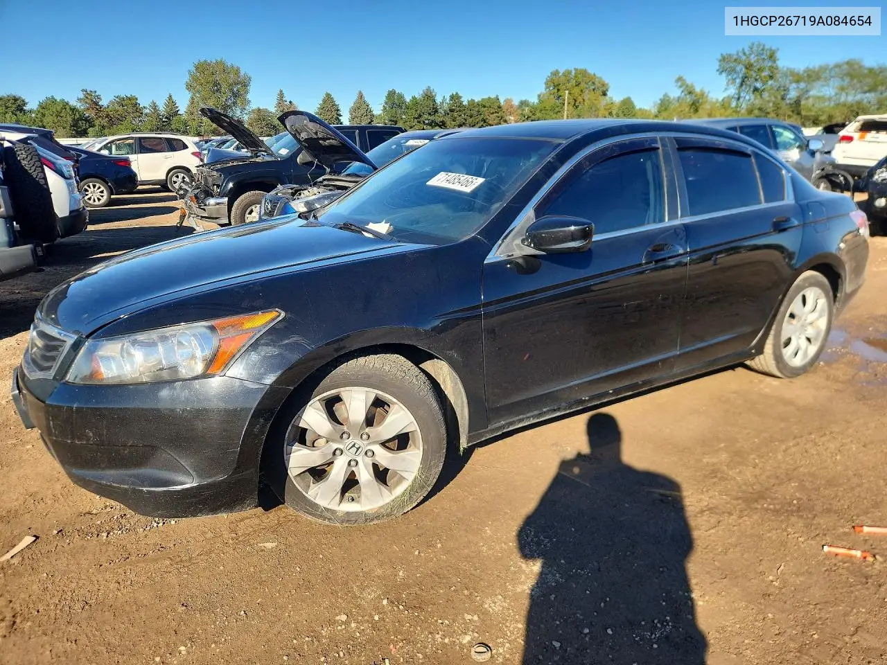 HONDA ACCORD 2009, VIN 1HGCP26719A084654