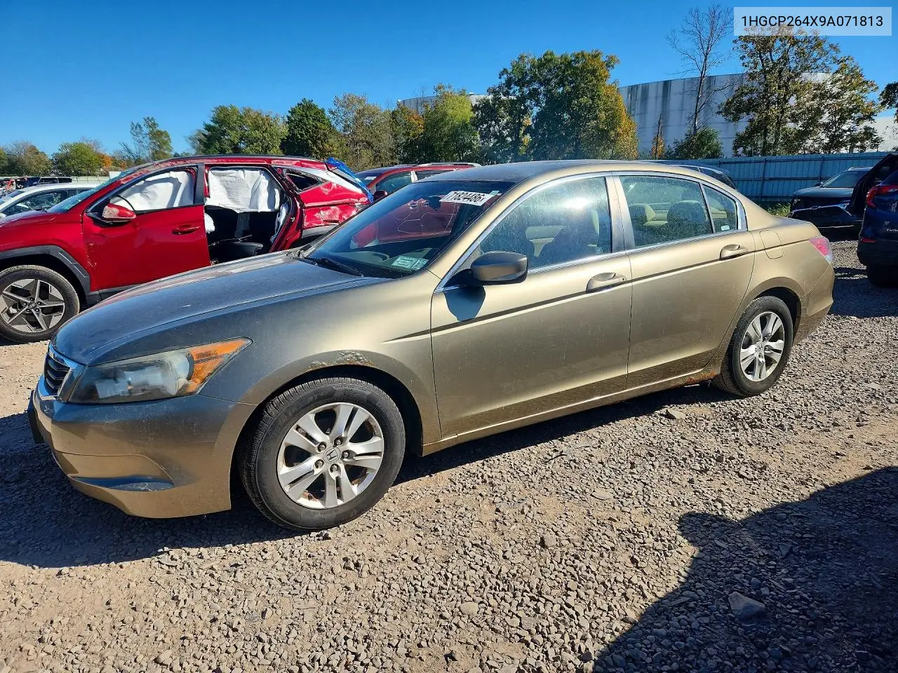 HONDA ACCORD 2009, VIN 1HGCP264X9A071813