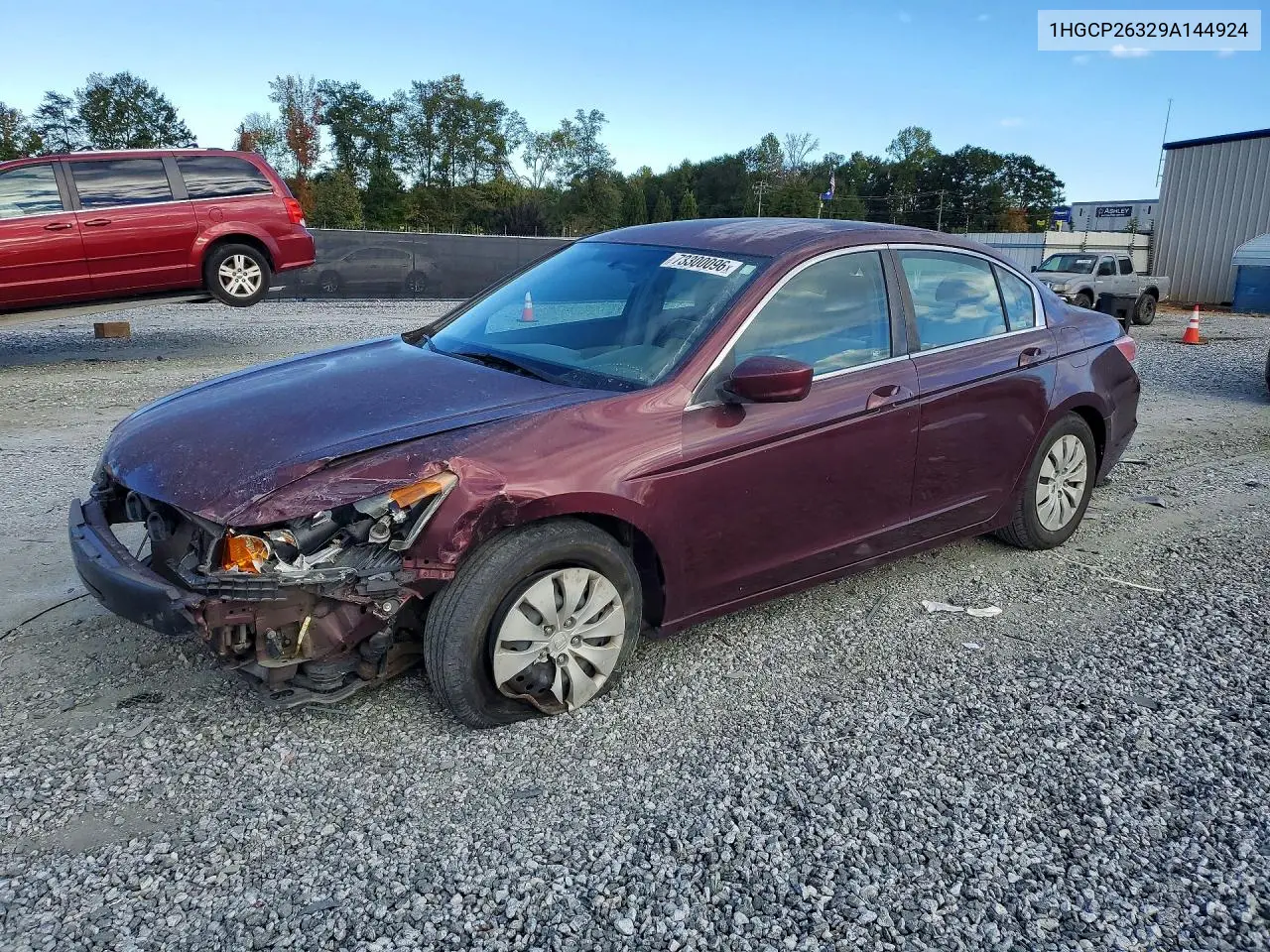 HONDA ACCORD 2009, VIN 1HGCP26329A144924