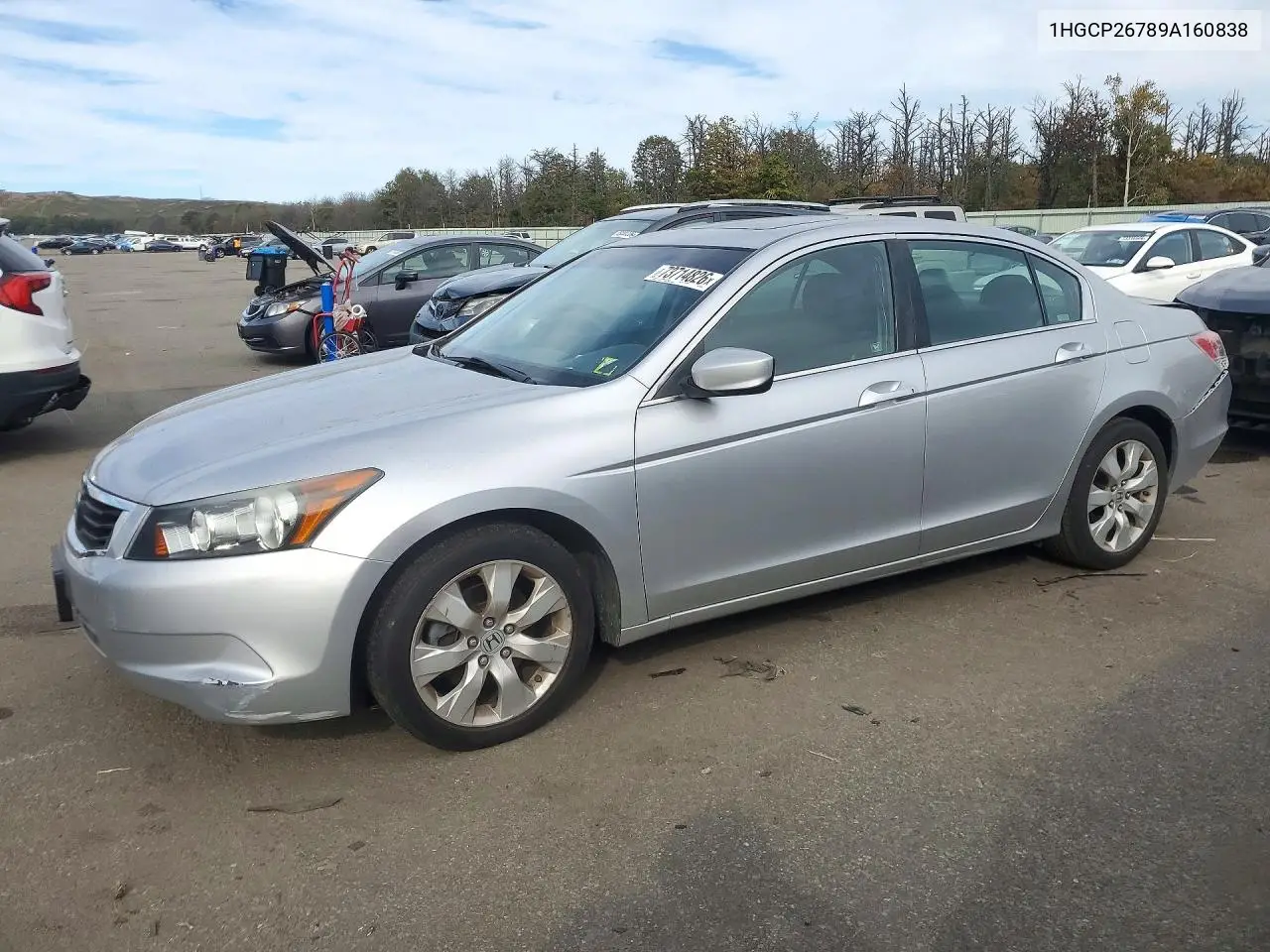 HONDA ACCORD 2009, VIN 1HGCP26789A160838