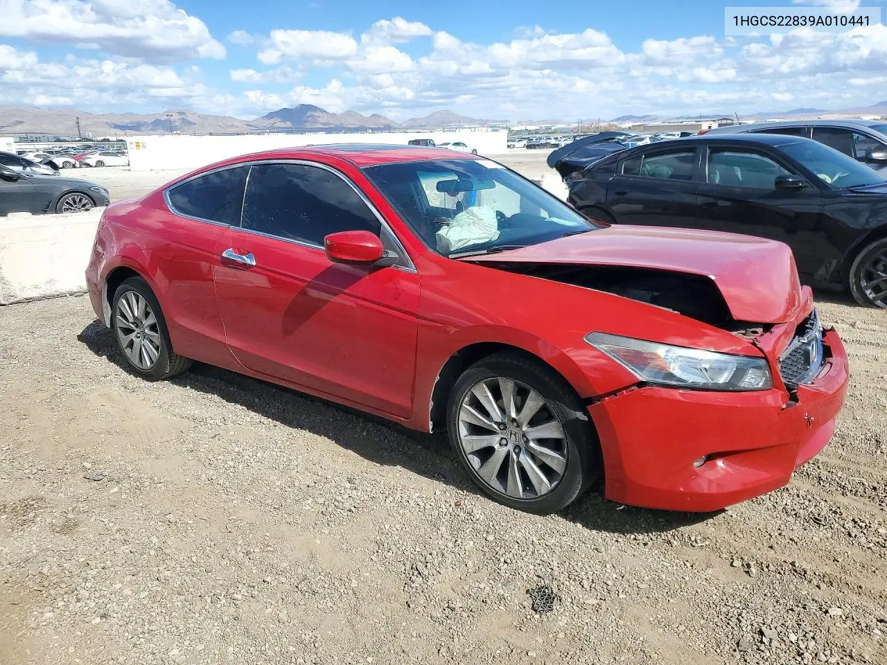 2009 HONDA ACCORD VIN 1HGCS22839A010441 — фото 4