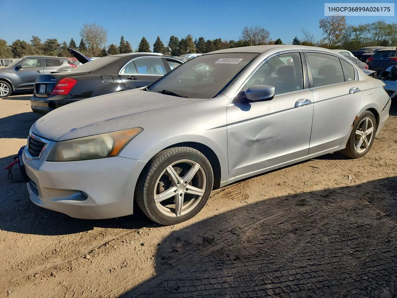 HONDA ACCORD 2009, VIN 1HGCP36899A026175