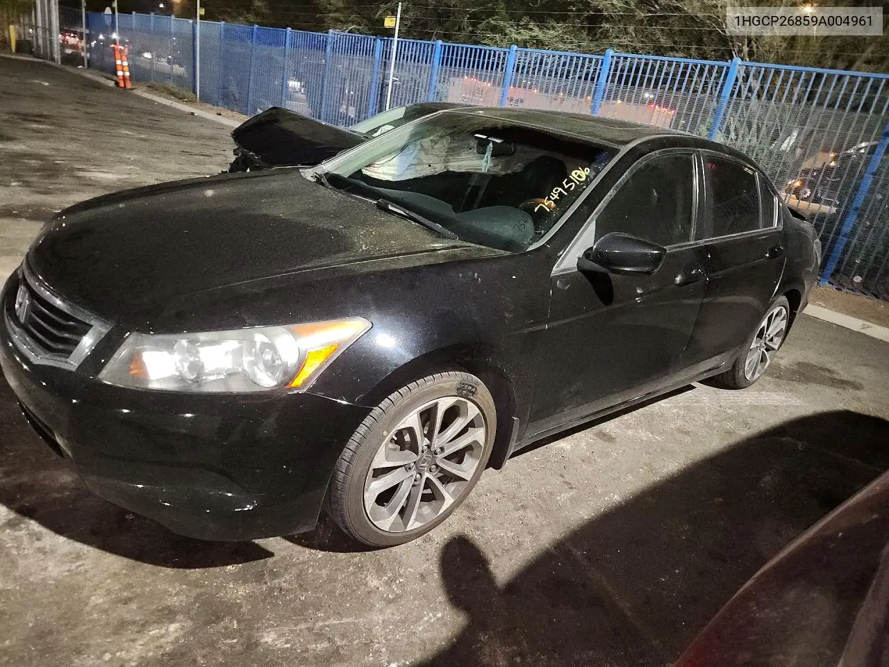 HONDA ACCORD 2009, VIN 1HGCP26859A004961