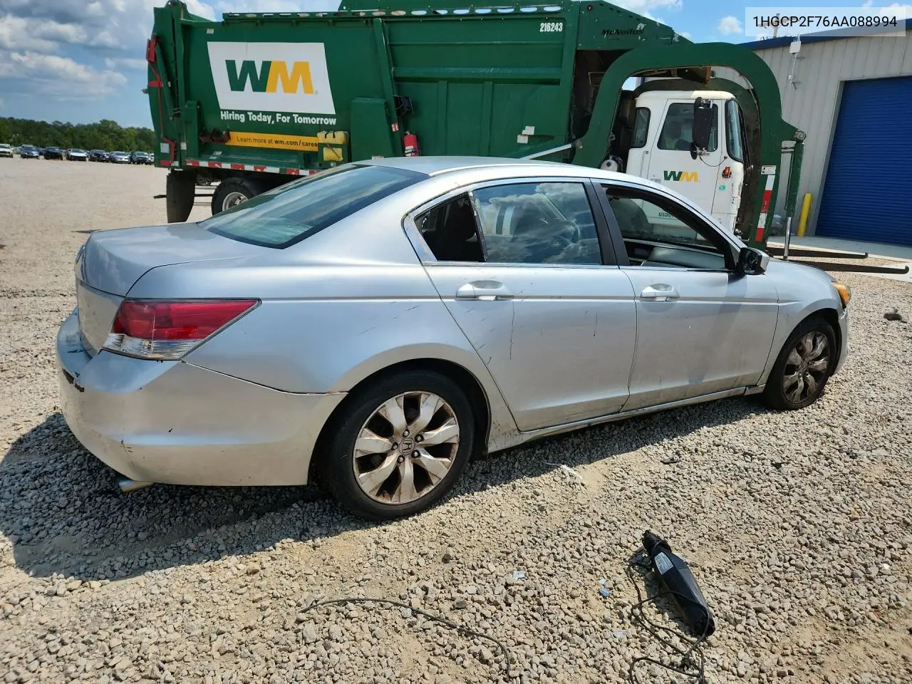 2010 HONDA ACCORD VIN 1HGCP2F76AA088994 — фото 3