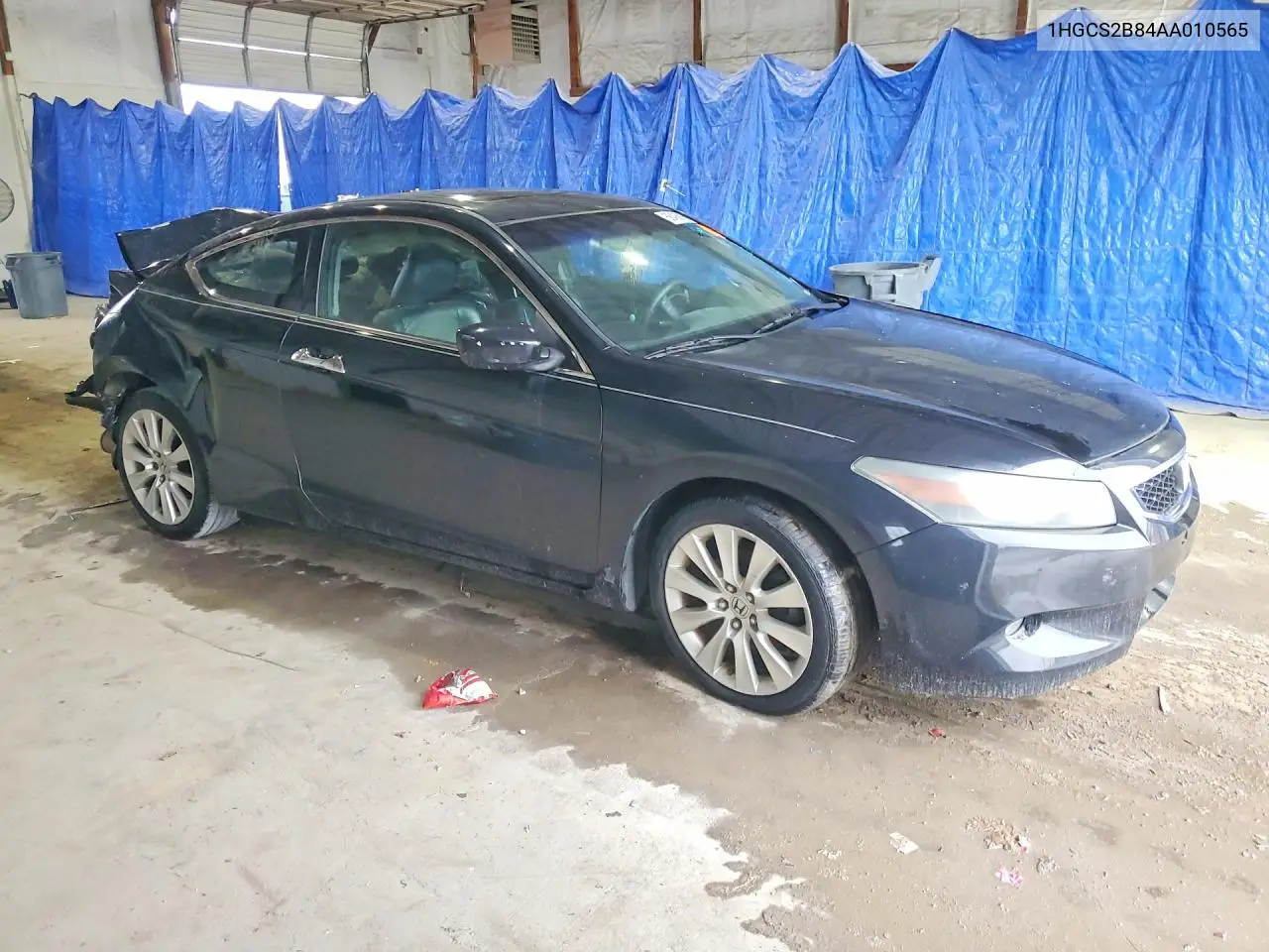 2010 HONDA ACCORD VIN 1HGCS2B84AA010565 — фото 4