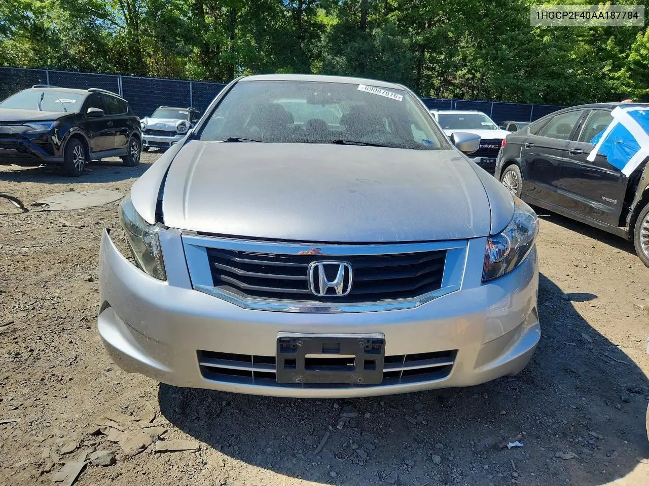 2010 HONDA ACCORD VIN 1HGCP2F40AA187784 — фото 5
