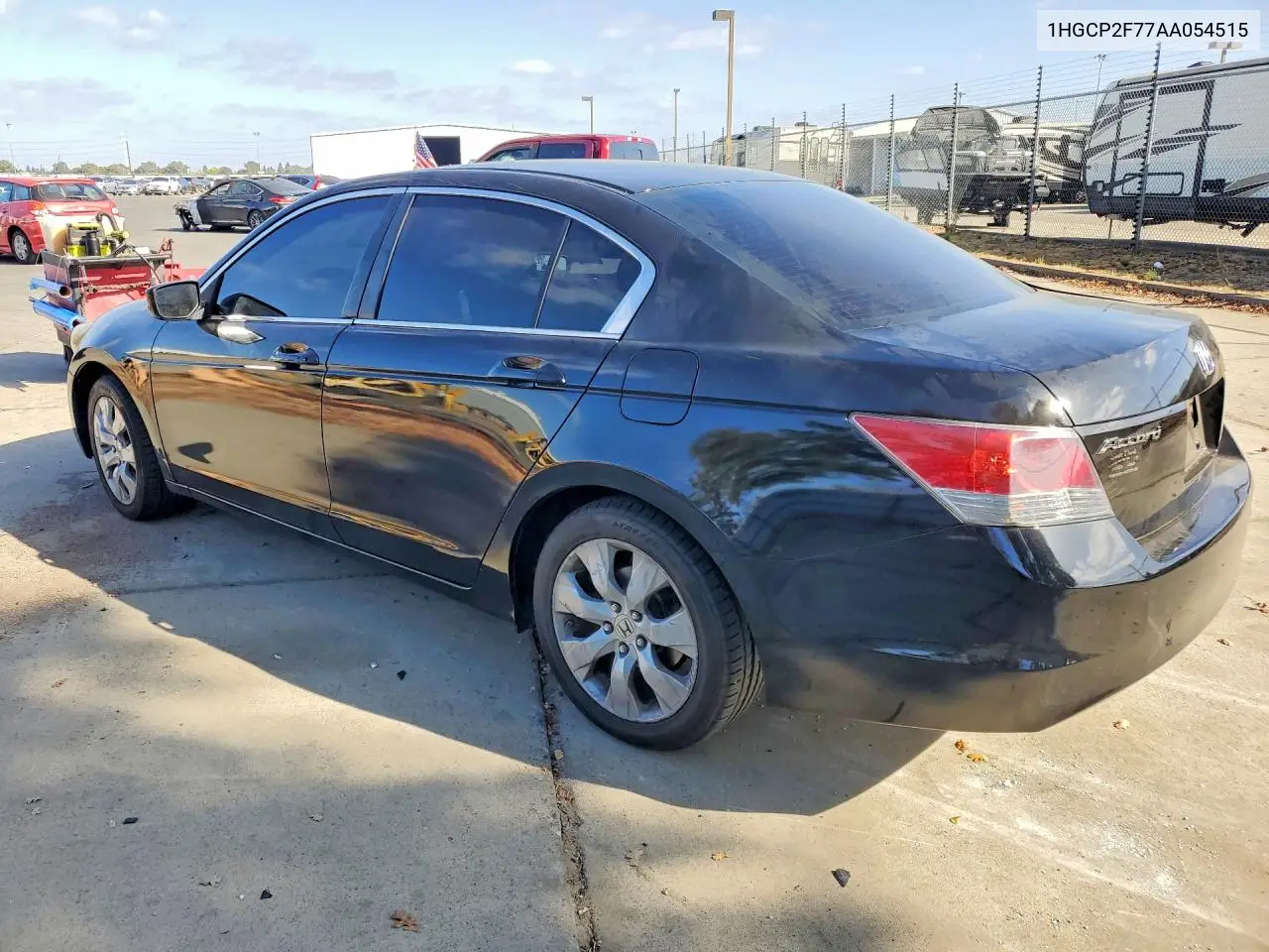 2010 HONDA ACCORD VIN 1HGCP2F77AA054515 — фото 2
