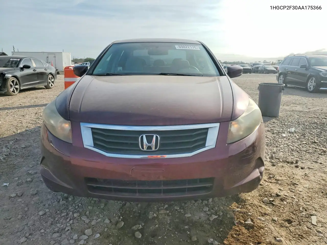 2010 HONDA ACCORD VIN 1HGCP2F30AA175366 — фото 5
