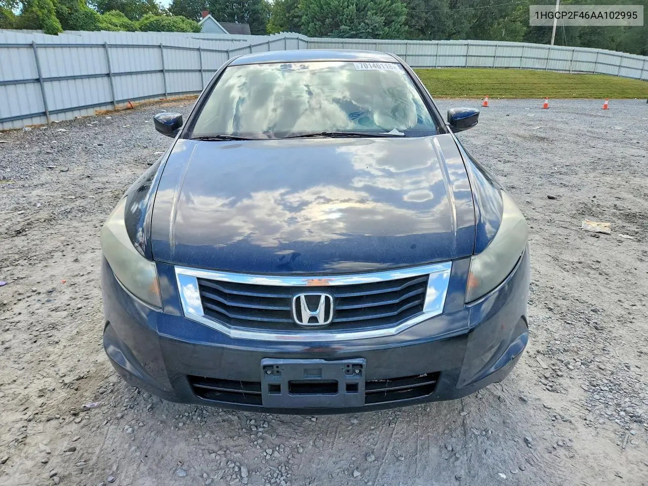 2010 HONDA ACCORD VIN 1HGCP2F46AA102995 — фото 5