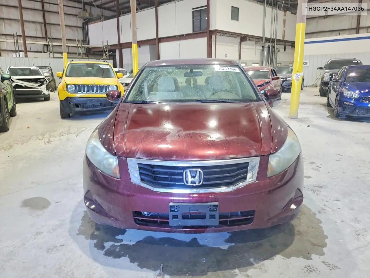 2010 HONDA ACCORD VIN 1HGCP2F34AA147036 — фото 5