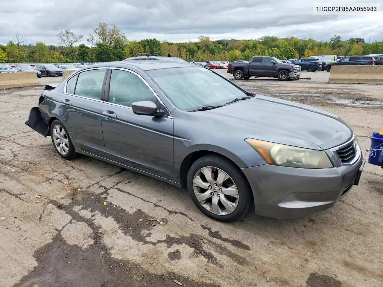 2010 HONDA ACCORD VIN 1HGCP2F85AA056983 — фото 4