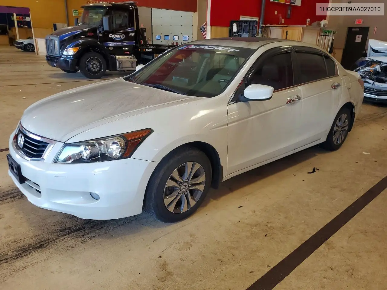 HONDA ACCORD 2010, VIN 1HGCP3F89AA027010