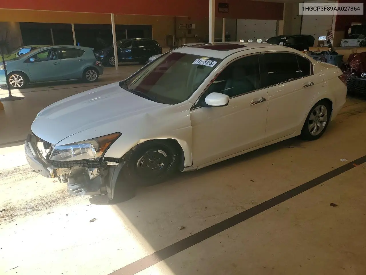 HONDA ACCORD 2010, VIN 1HGCP3F89AA027864