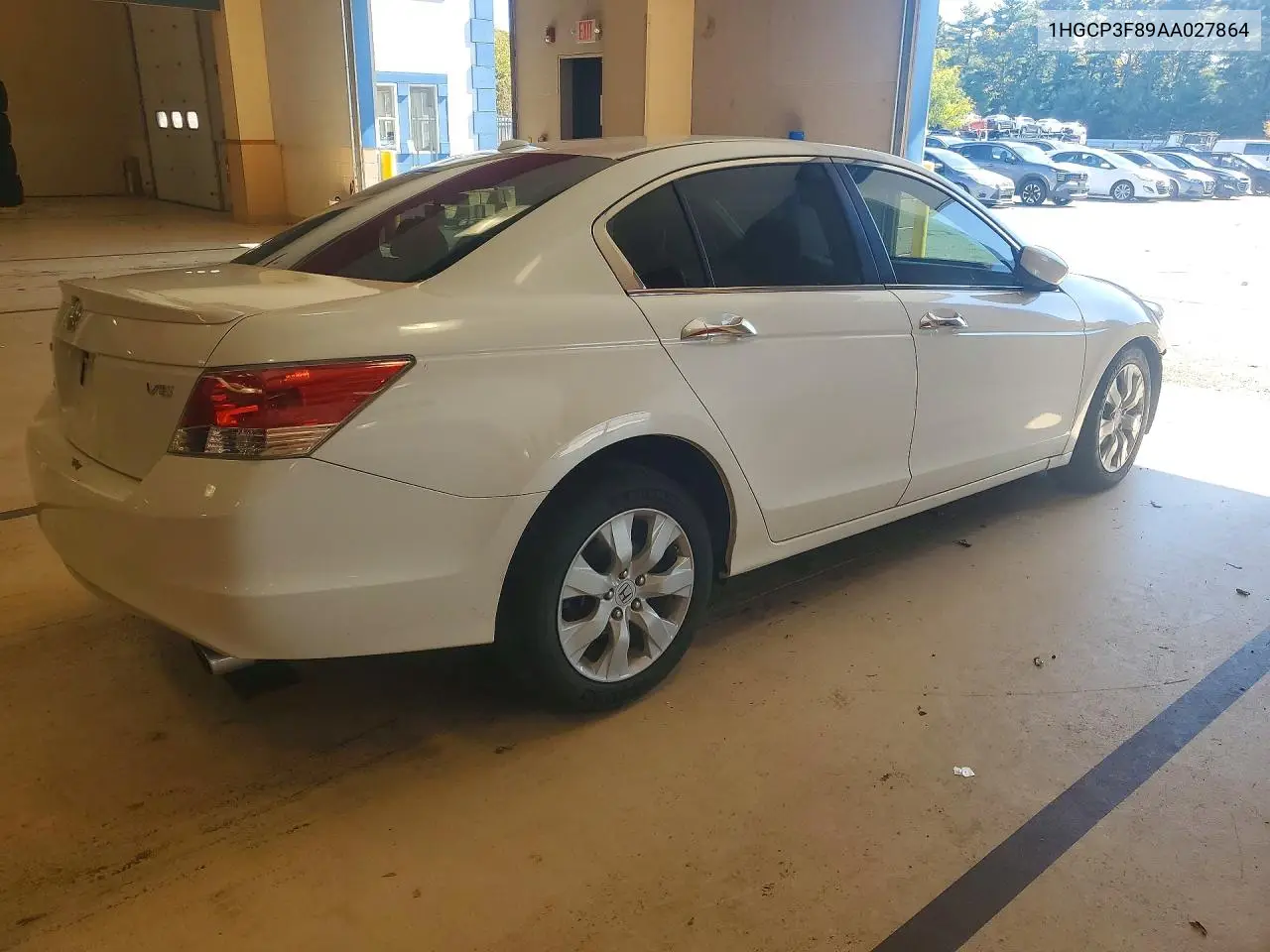 2010 HONDA ACCORD VIN 1HGCP3F89AA027864 — фото 3