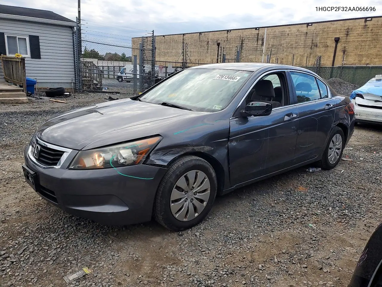 HONDA ACCORD 2010, VIN 1HGCP2F32AA066696