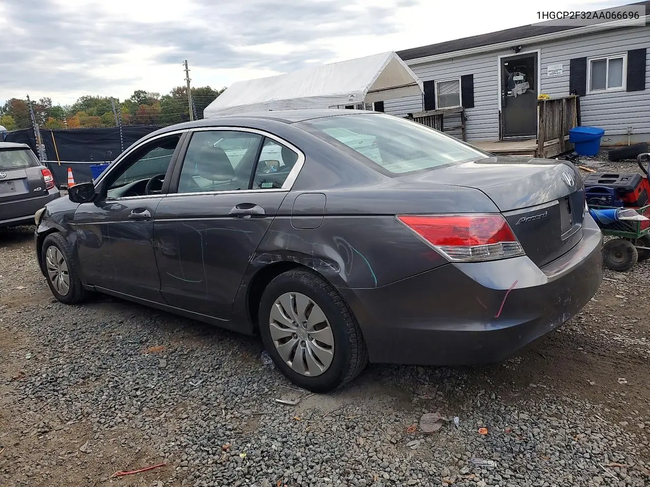 2010 HONDA ACCORD VIN 1HGCP2F32AA066696 — фото 2