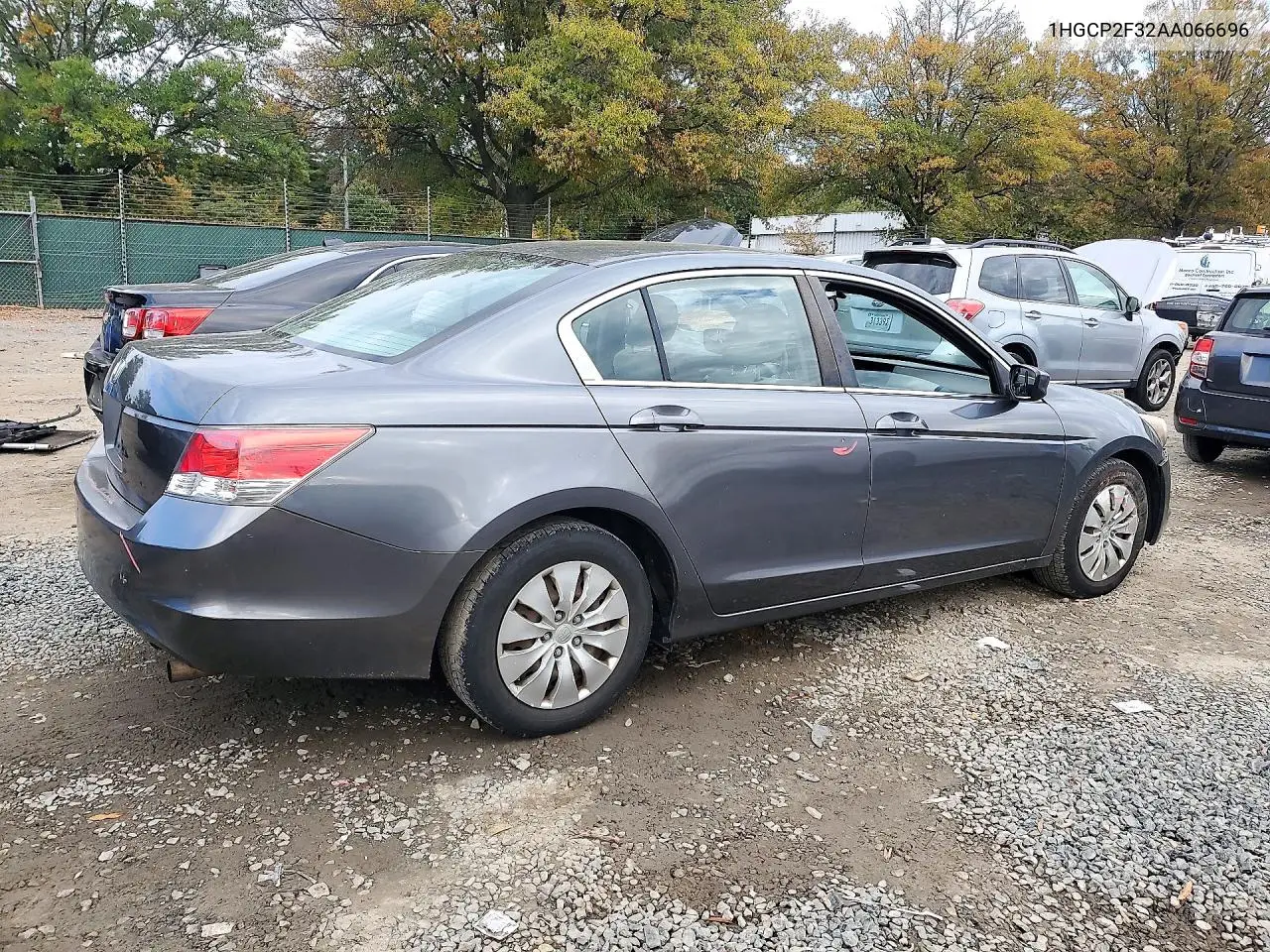 2010 HONDA ACCORD VIN 1HGCP2F32AA066696 — фото 3