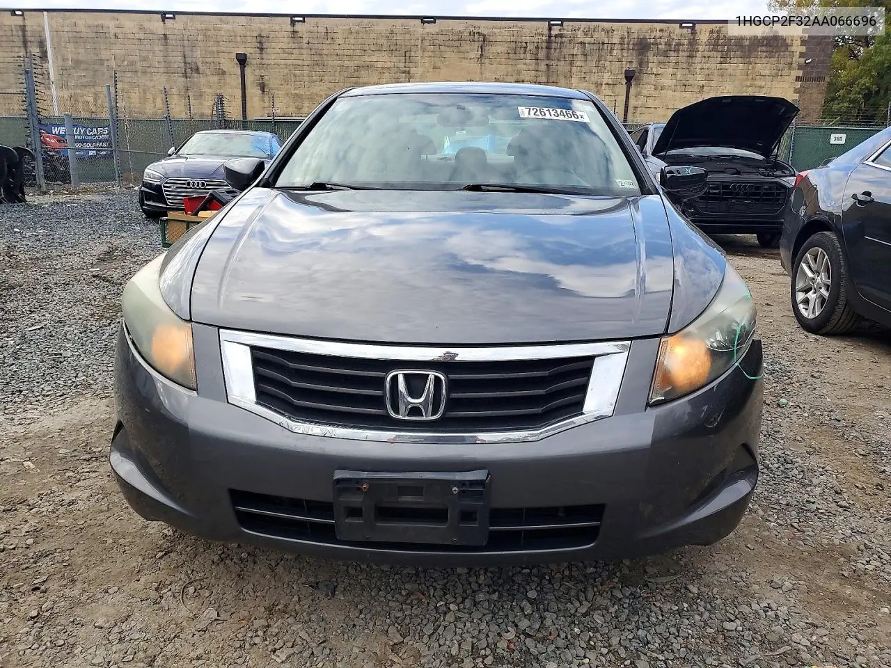 2010 HONDA ACCORD VIN 1HGCP2F32AA066696 — фото 5