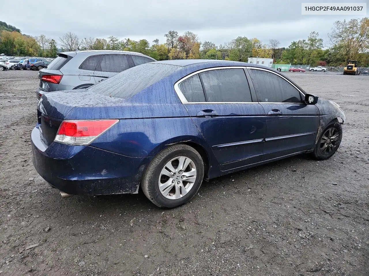 2010 HONDA ACCORD VIN 1HGCP2F49AA091037 — фото 3
