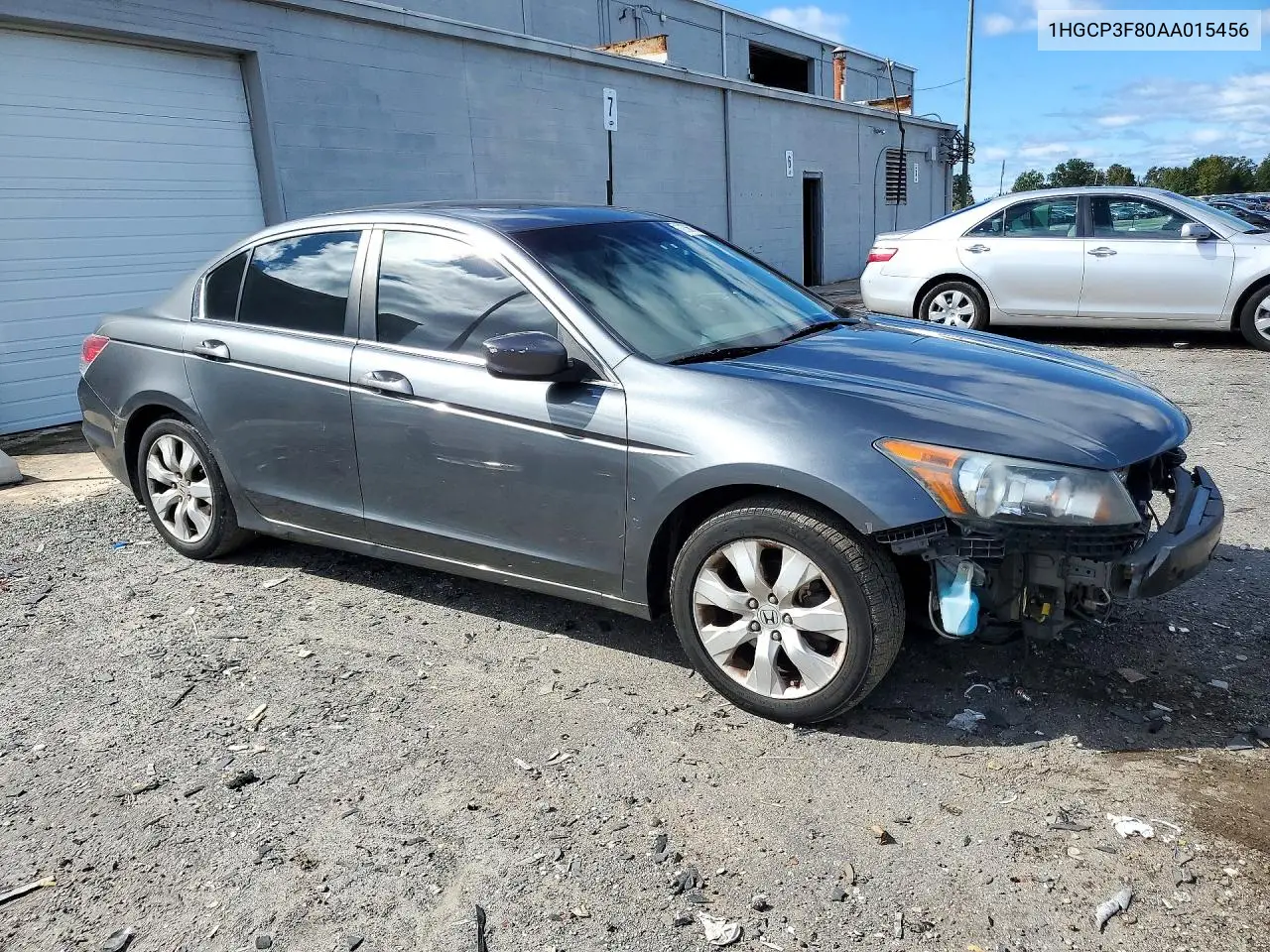 2010 HONDA ACCORD VIN 1HGCP3F80AA015456 — фото 4