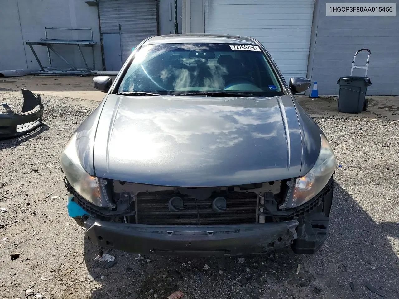 2010 HONDA ACCORD VIN 1HGCP3F80AA015456 — фото 5