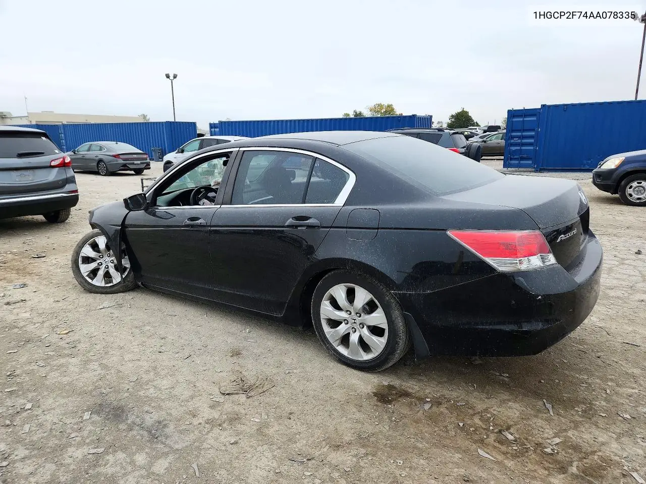 2010 HONDA ACCORD VIN 1HGCP2F74AA078335 — фото 2