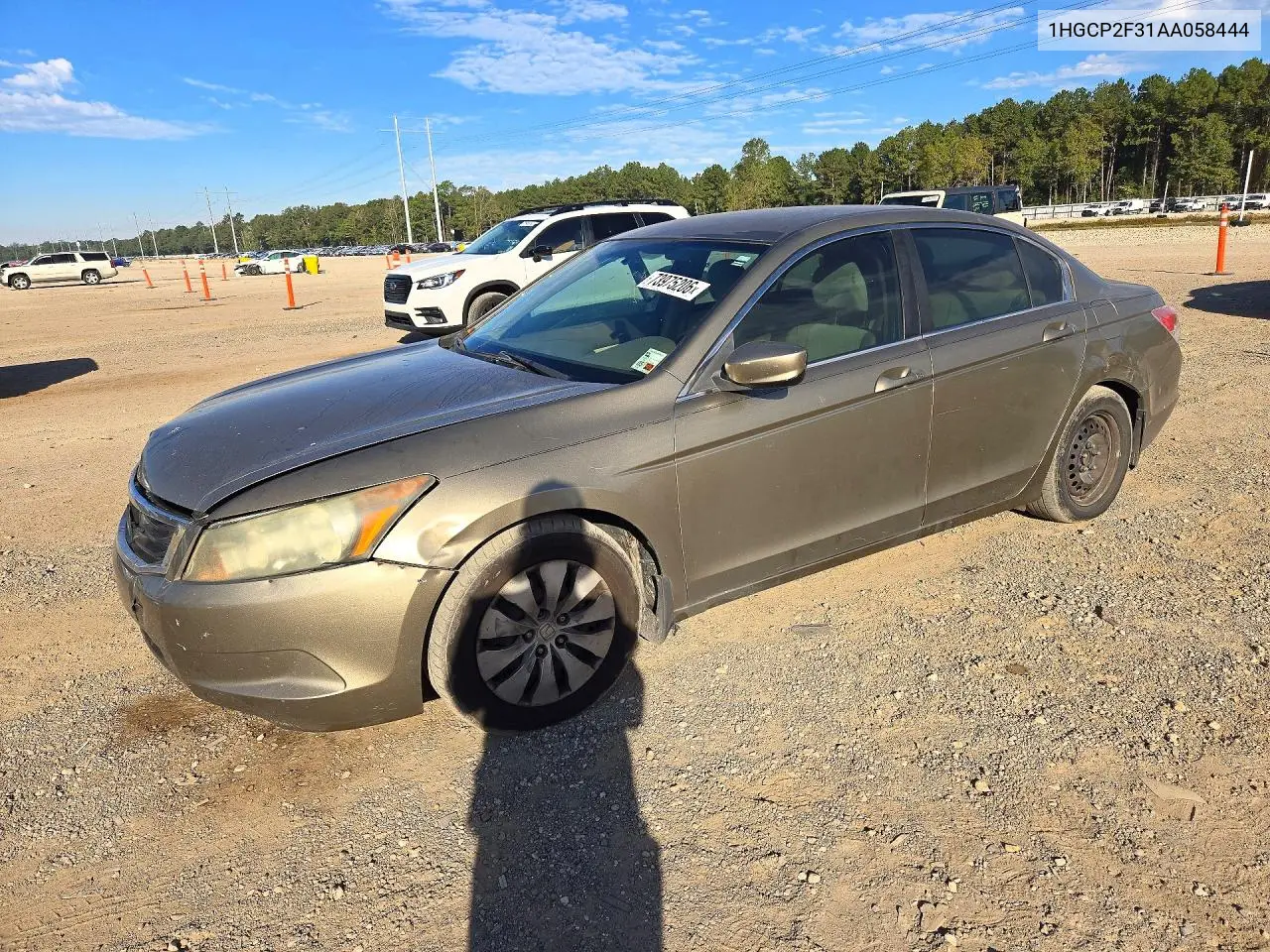 HONDA ACCORD 2010, VIN 1HGCP2F31AA058444