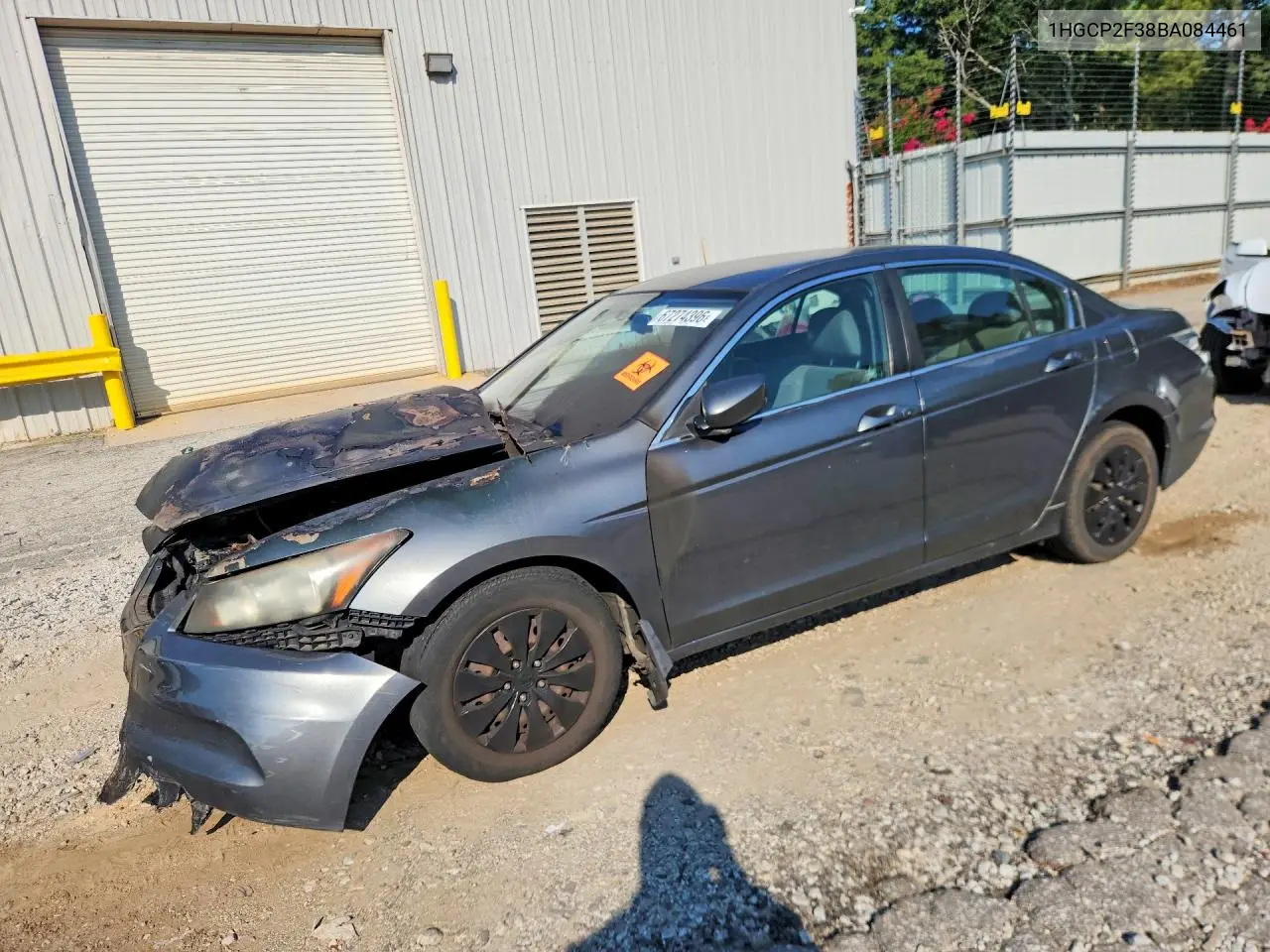 HONDA ACCORD 2011, VIN 1HGCP2F38BA084461
