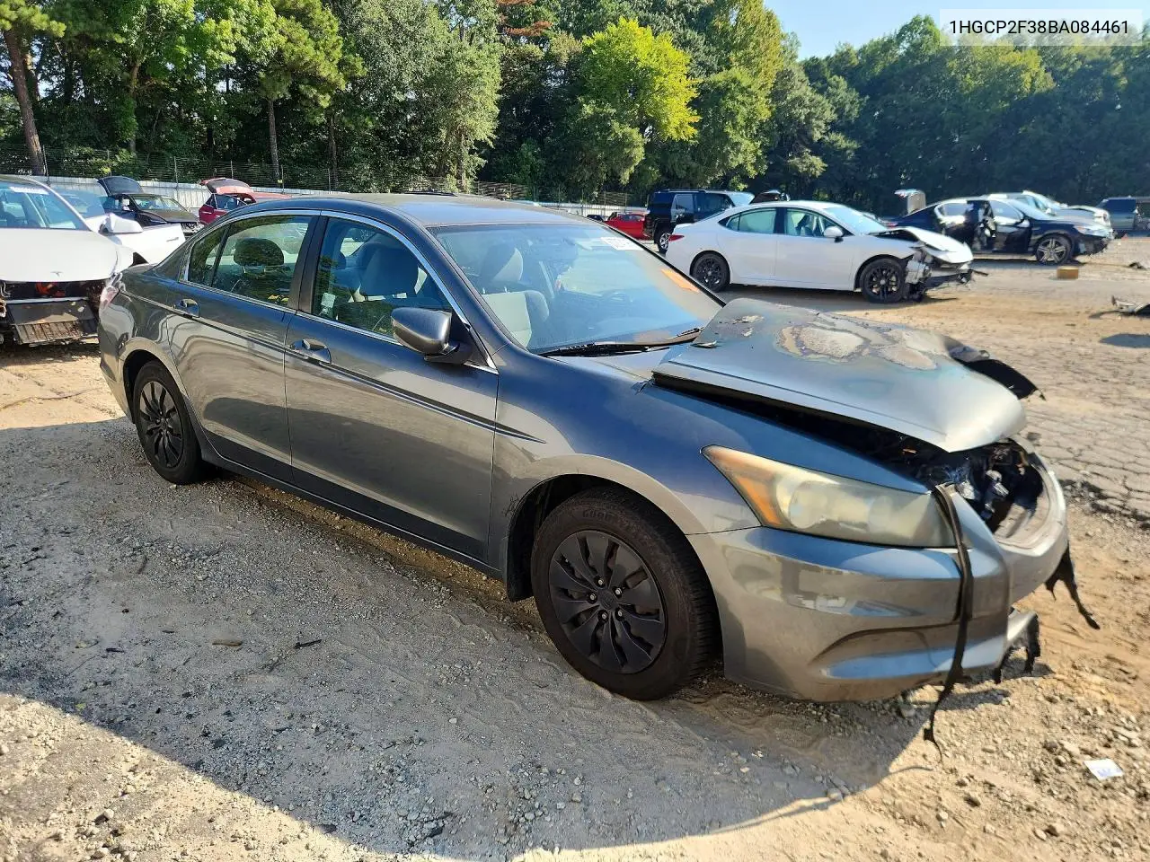 2011 HONDA ACCORD VIN 1HGCP2F38BA084461 — фото 4