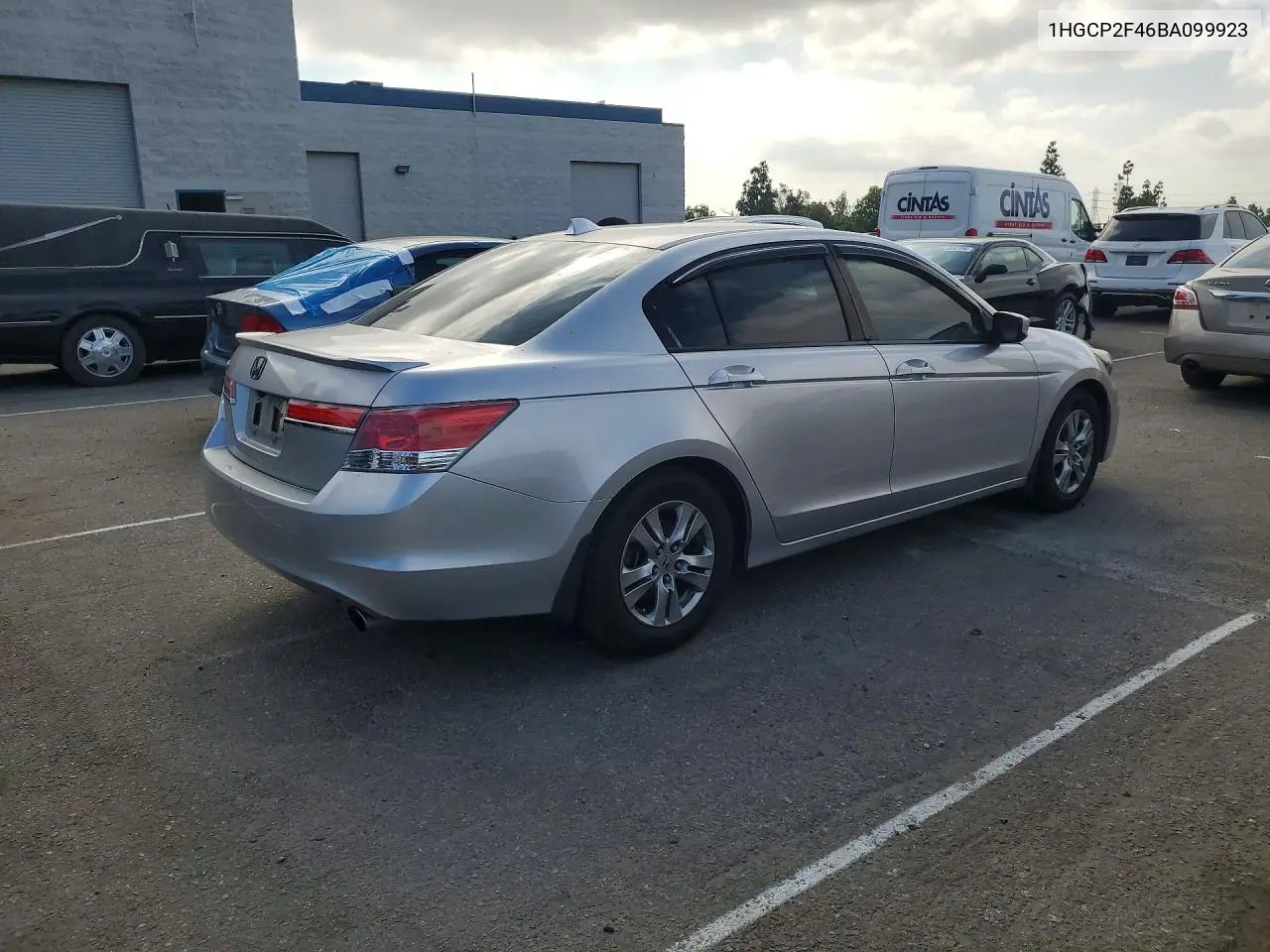 2011 HONDA ACCORD VIN 1HGCP2F46BA099923 — фото 3
