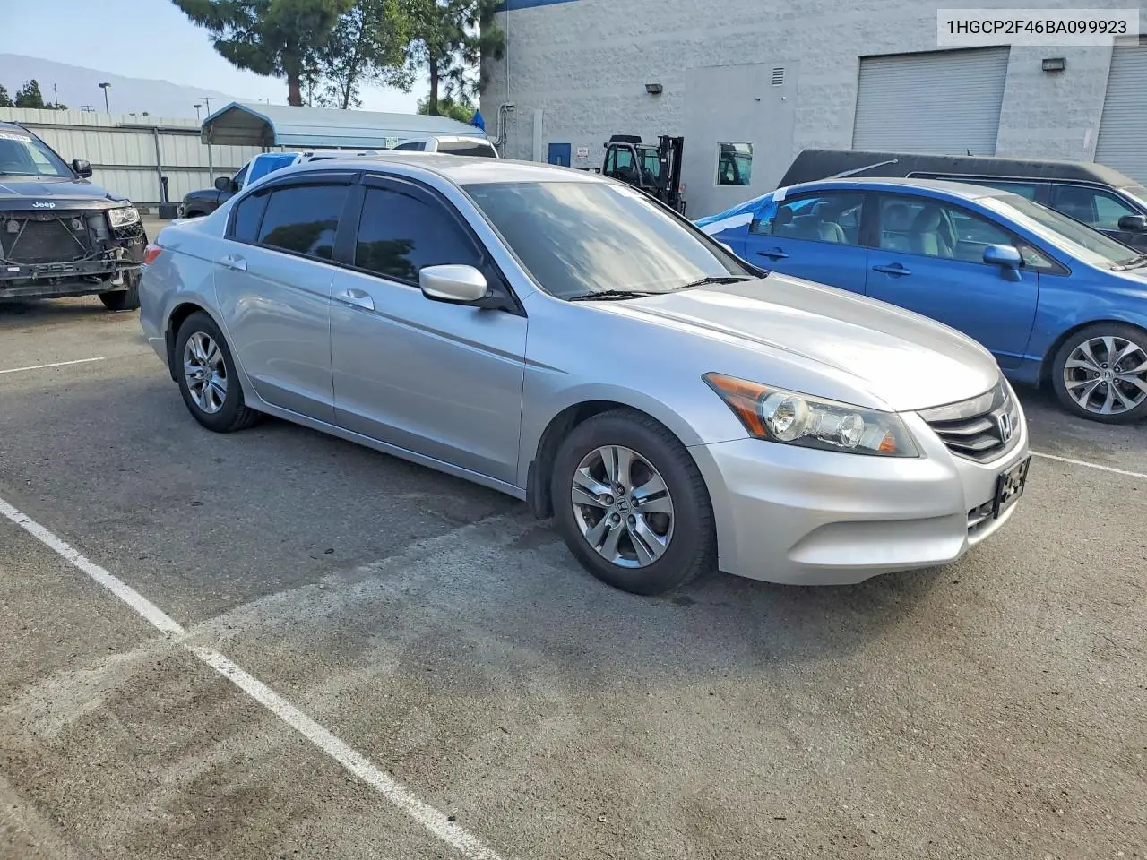 2011 HONDA ACCORD VIN 1HGCP2F46BA099923 — фото 4