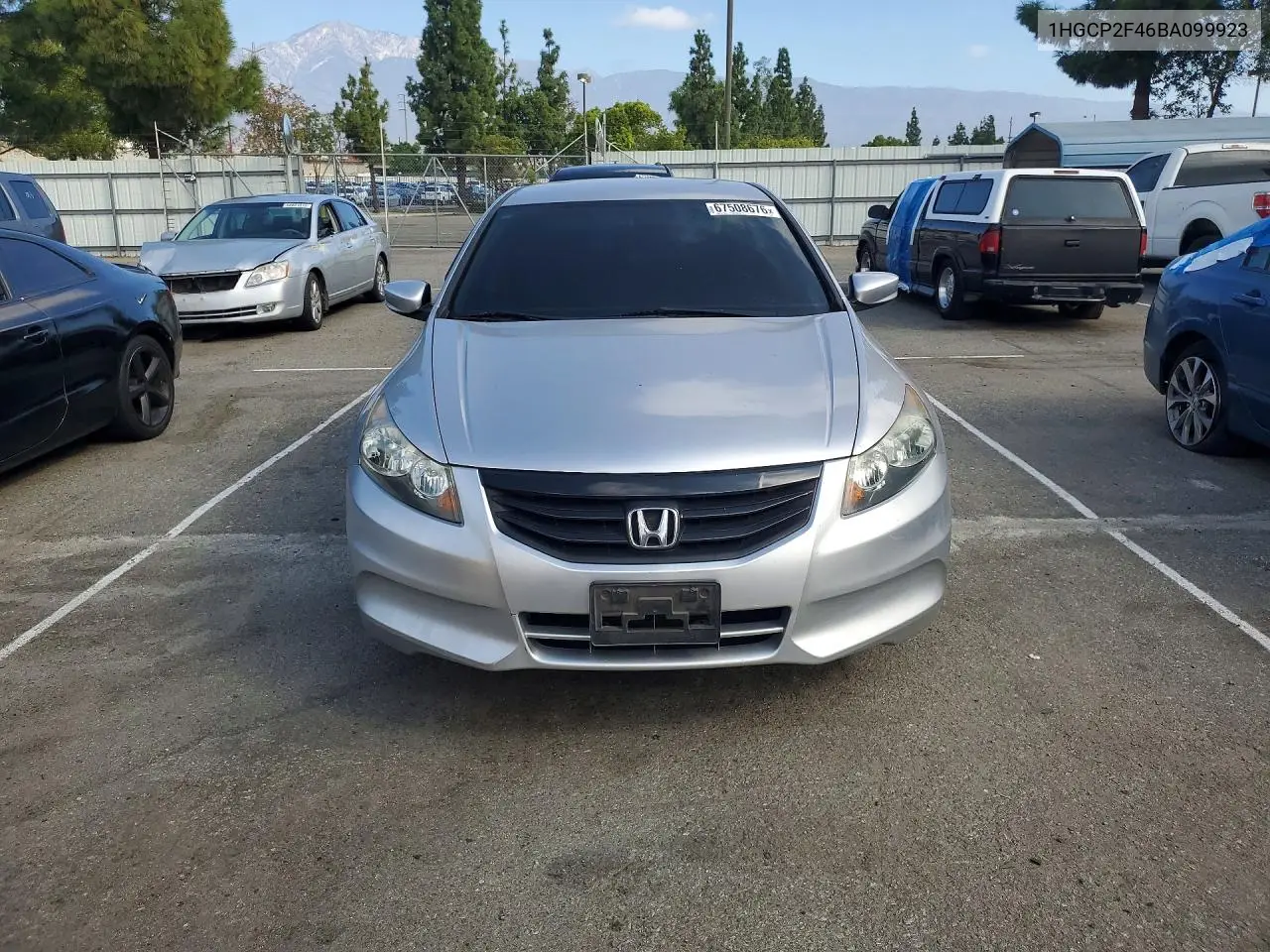 2011 HONDA ACCORD VIN 1HGCP2F46BA099923 — фото 5