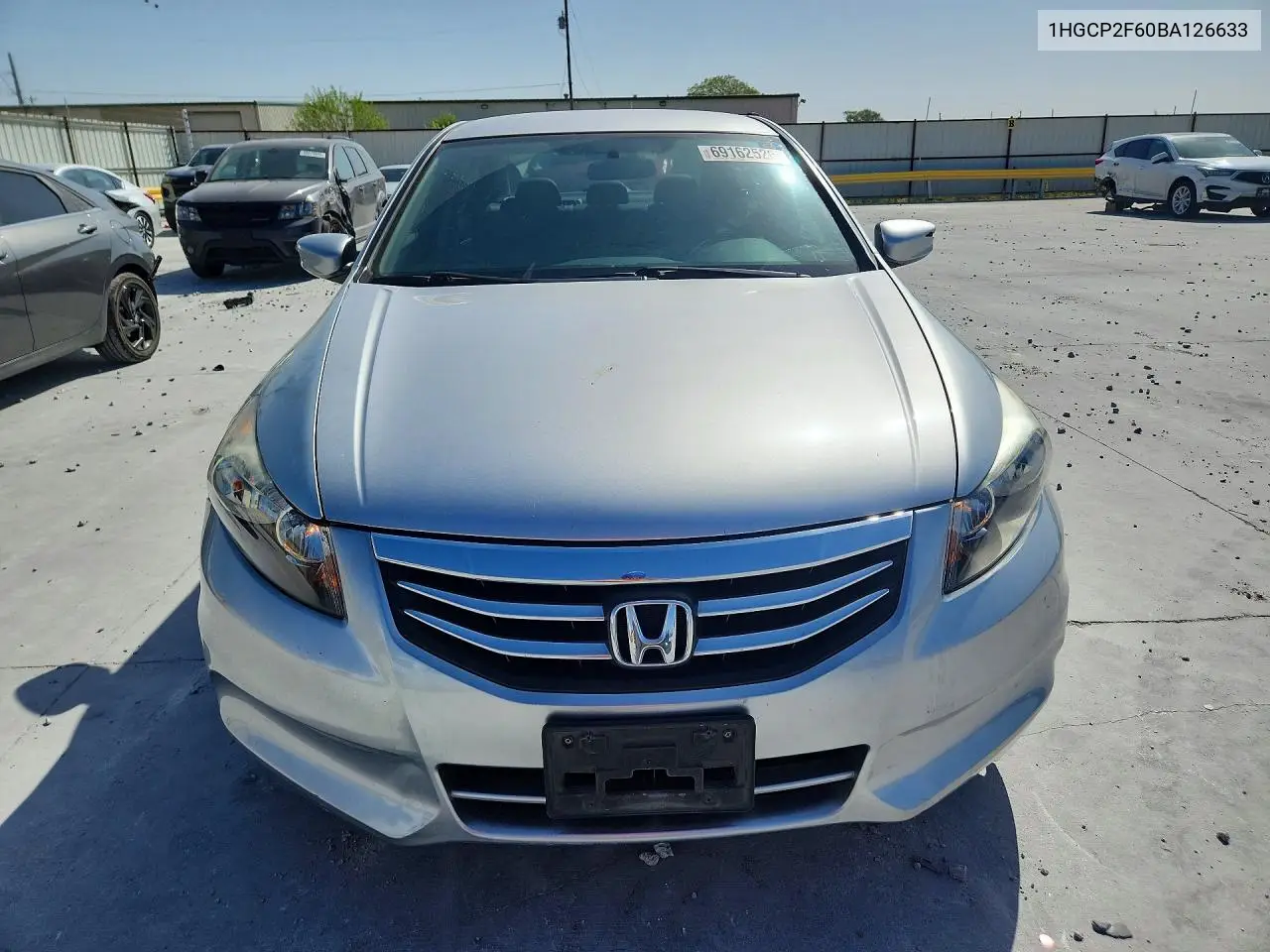2011 HONDA ACCORD VIN 1HGCP2F60BA126633 — фото 5