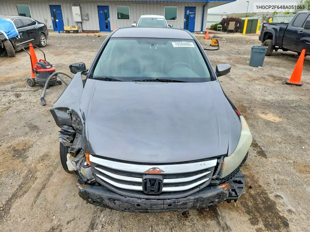 2011 HONDA ACCORD VIN 1HGCP2F64BA051063 — фото 5